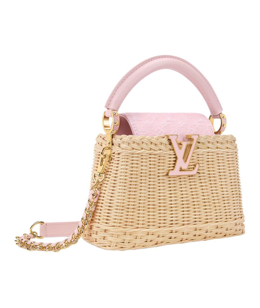 LOUIS VUITTON Бежевая сумка через плечо, фото 2