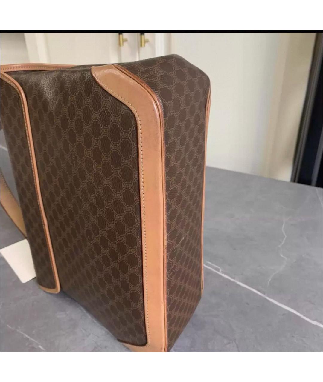 CELINE Коричневая сумка тоут, фото 4