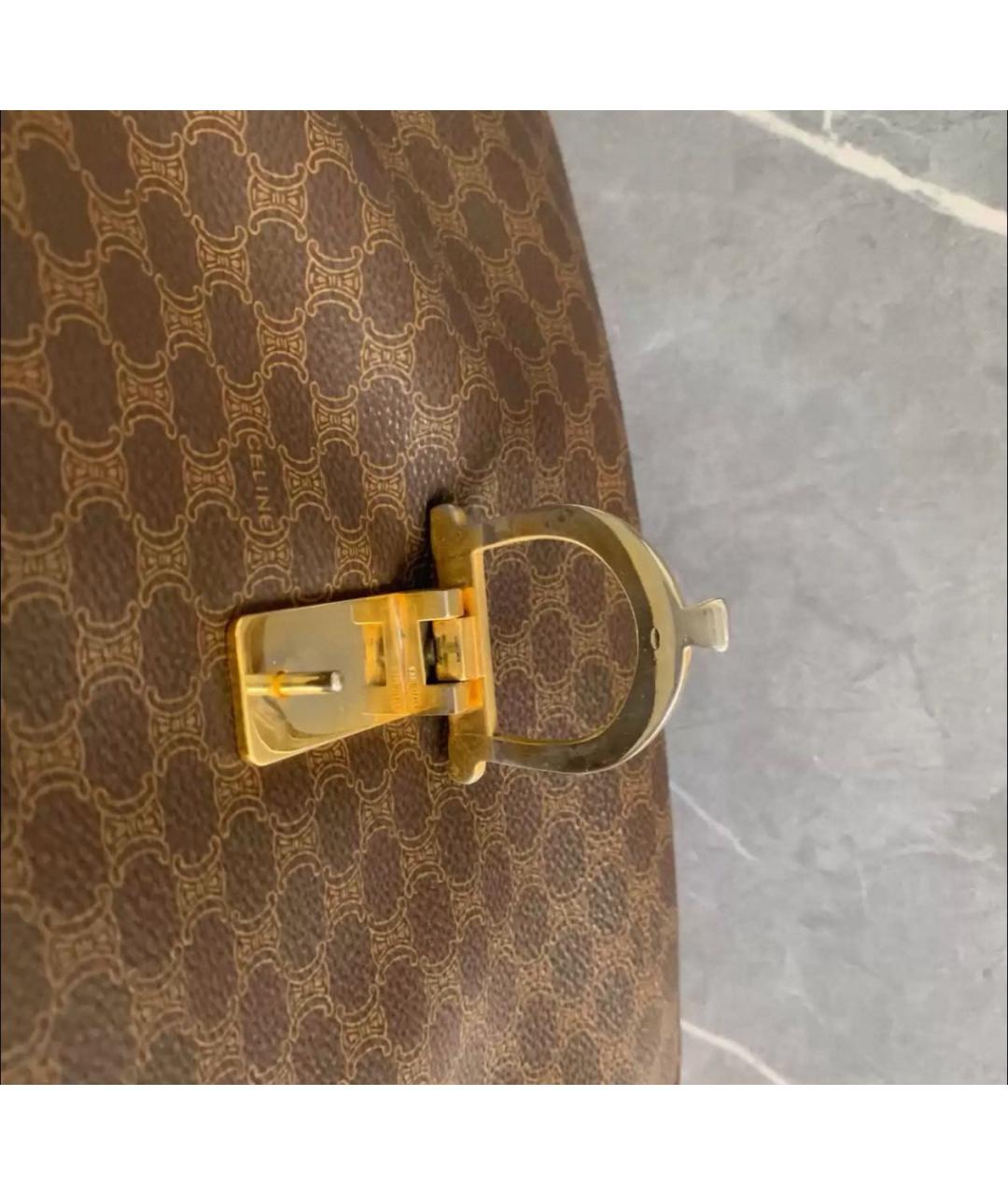 CELINE Коричневая сумка тоут, фото 6