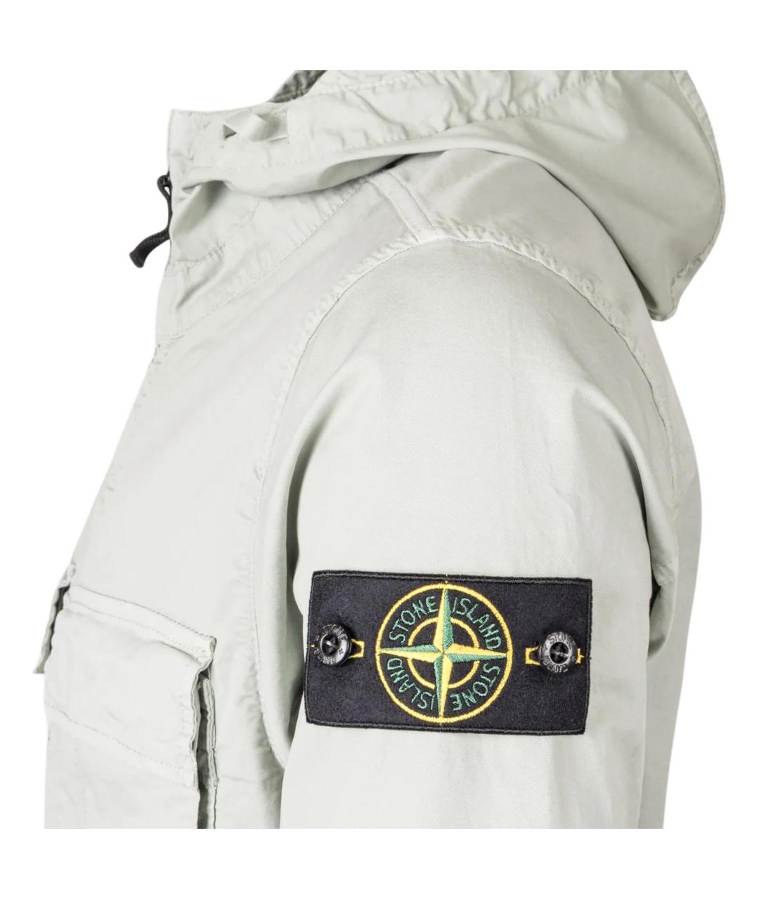 STONE ISLAND Зеленая куртка, фото 4
