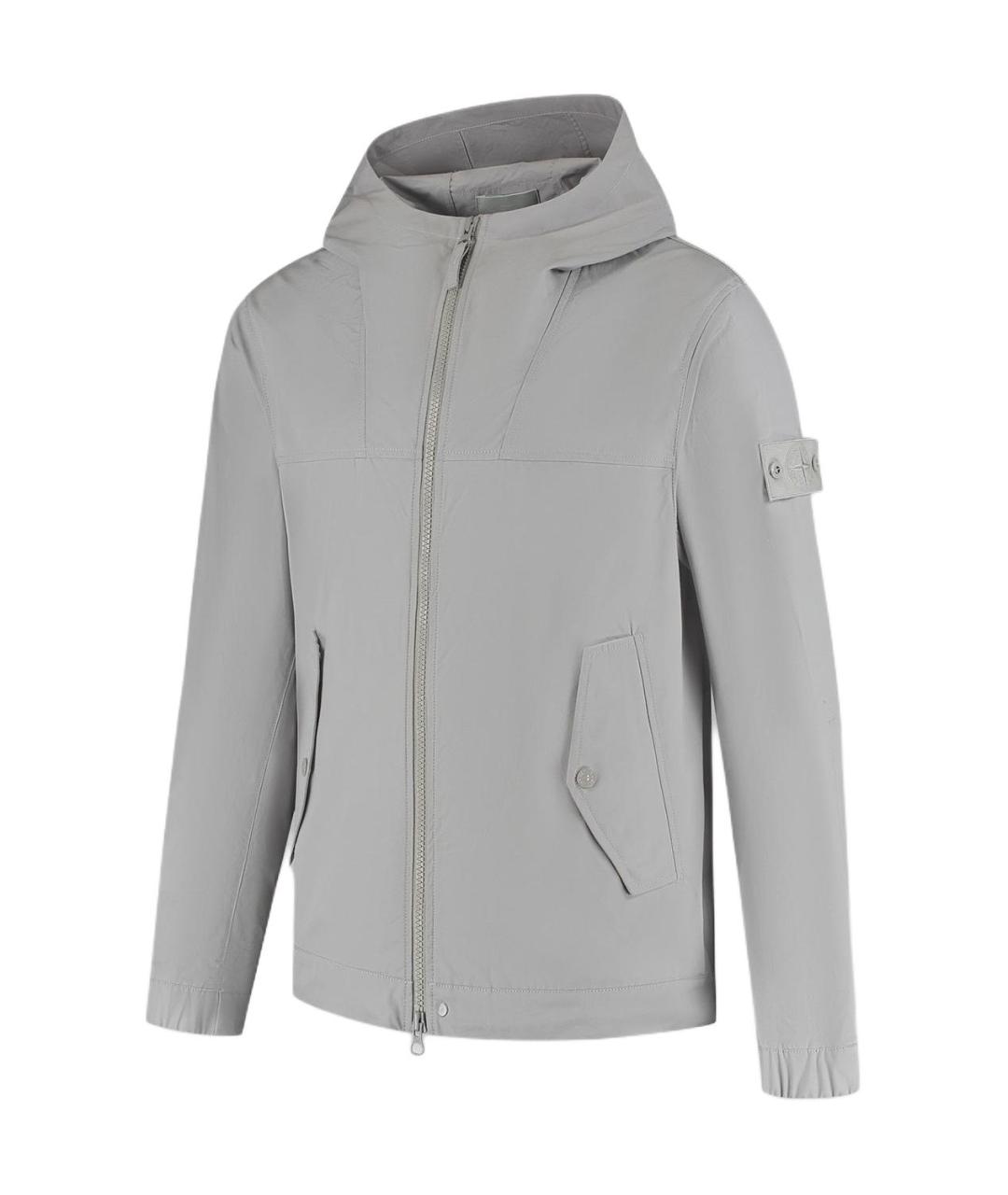 STONE ISLAND Серая куртка, фото 3