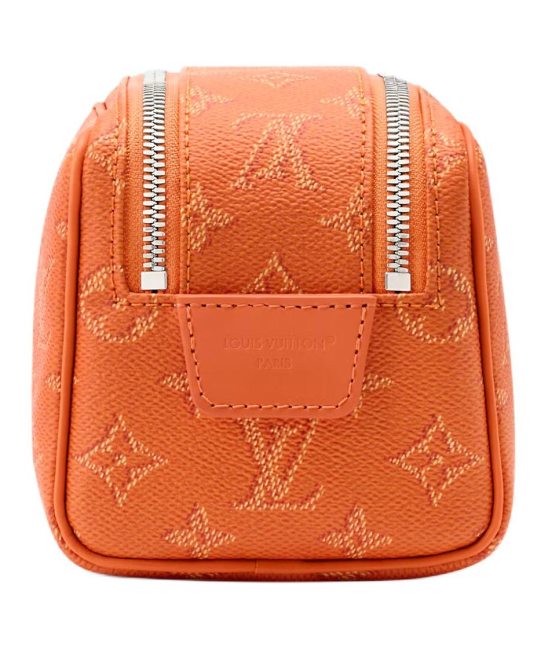 LOUIS VUITTON Оранжевая барсетка, фото 3
