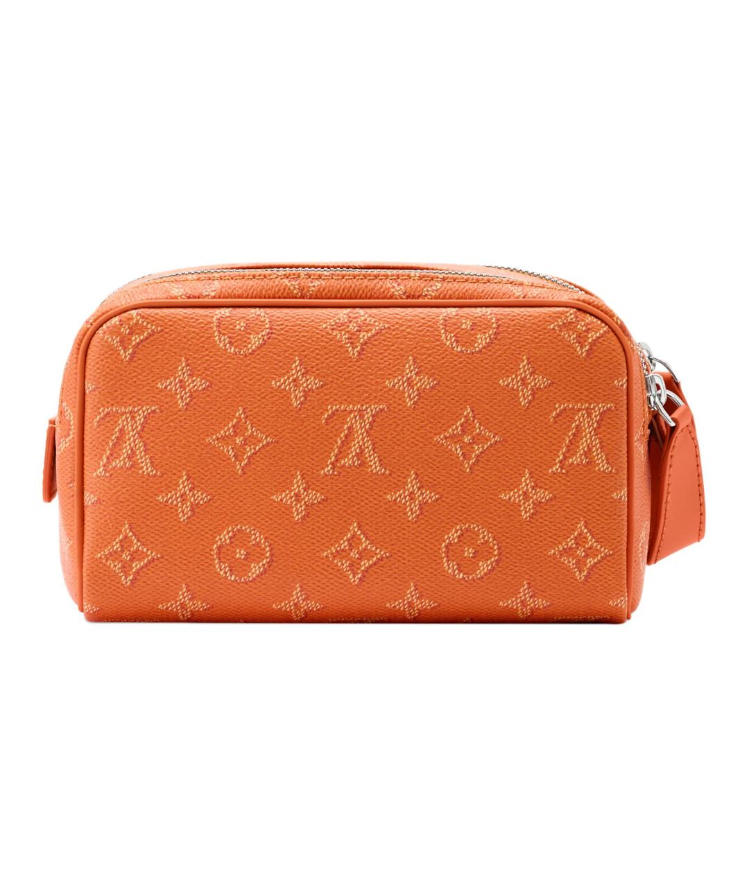 LOUIS VUITTON Оранжевая барсетка, фото 4