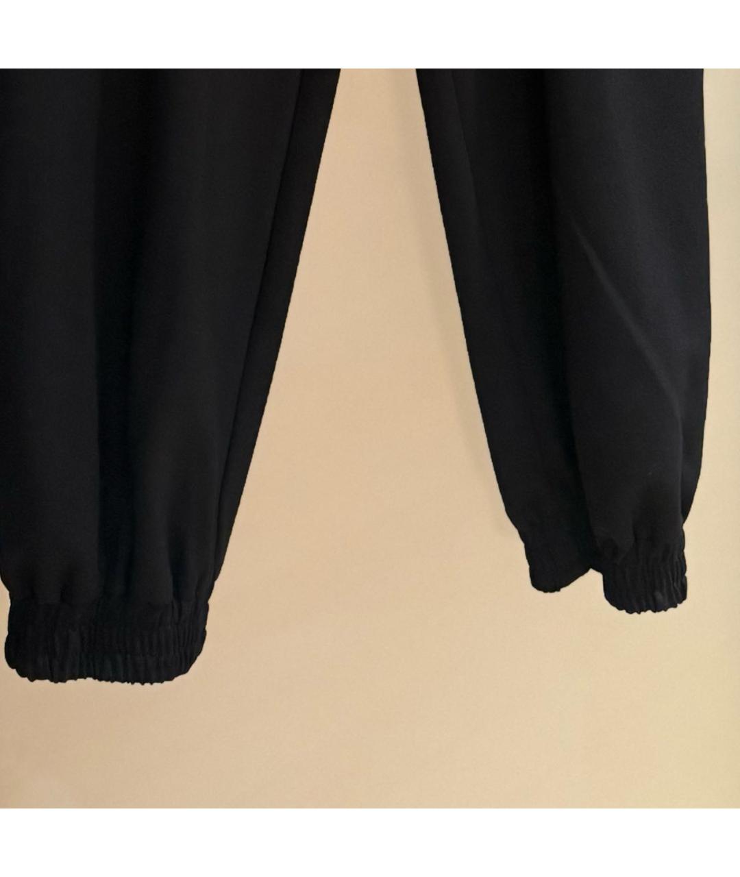 P.A.R.O.S.H. Черные брюки широкие, фото 6