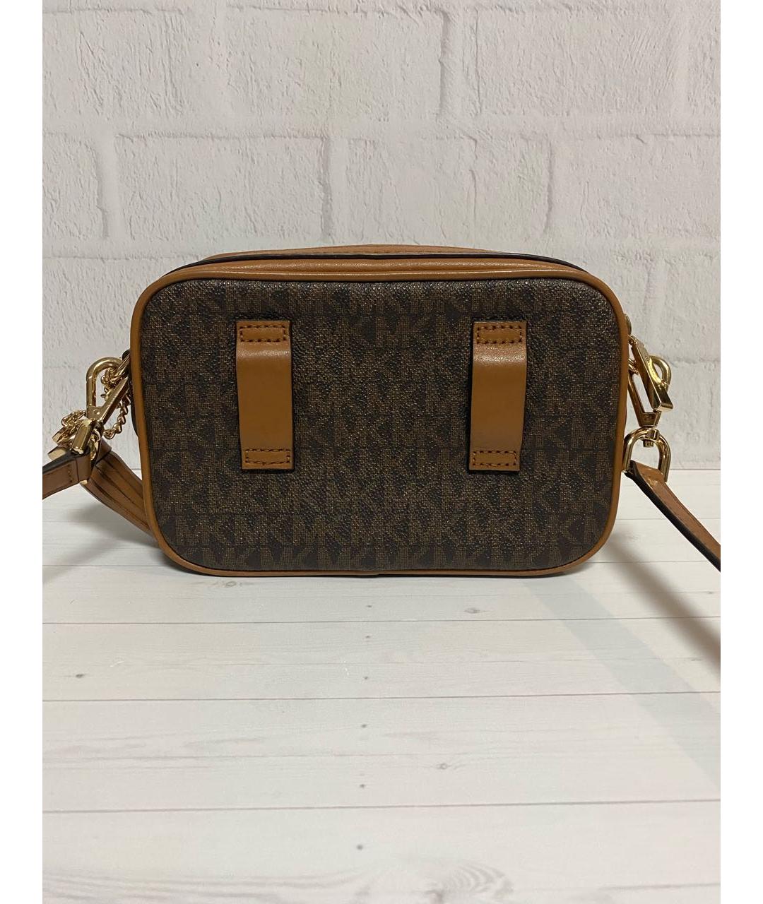 MICHAEL KORS Коричневая сумка через плечо, фото 3