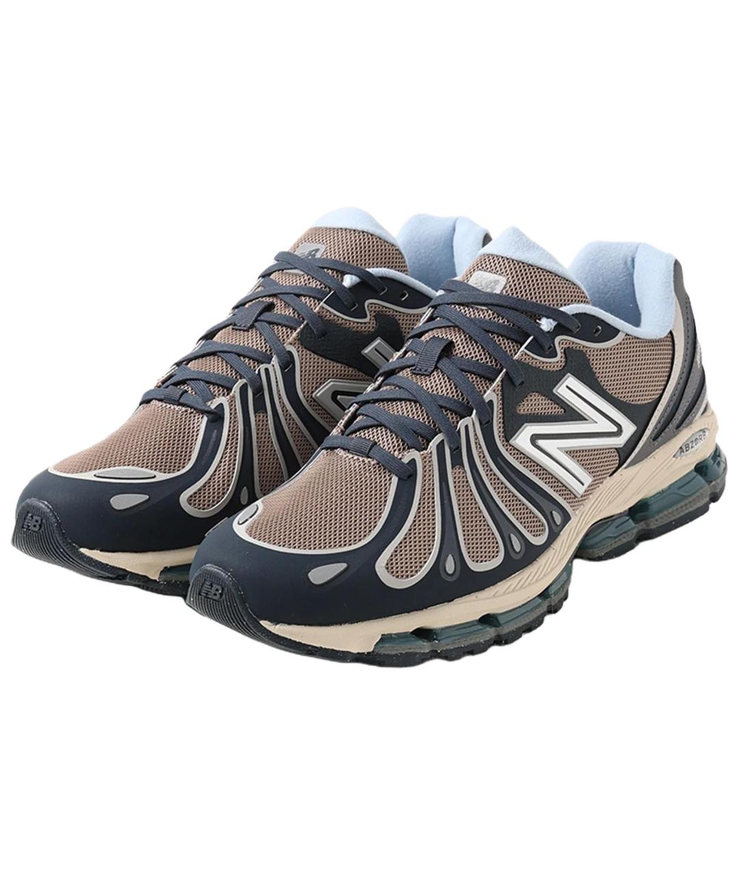 NEW BALANCE Коричневые кроссовки, фото 3
