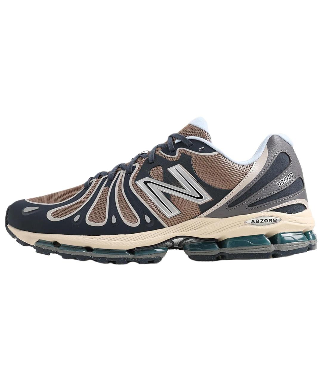 NEW BALANCE Коричневые кроссовки, фото 2