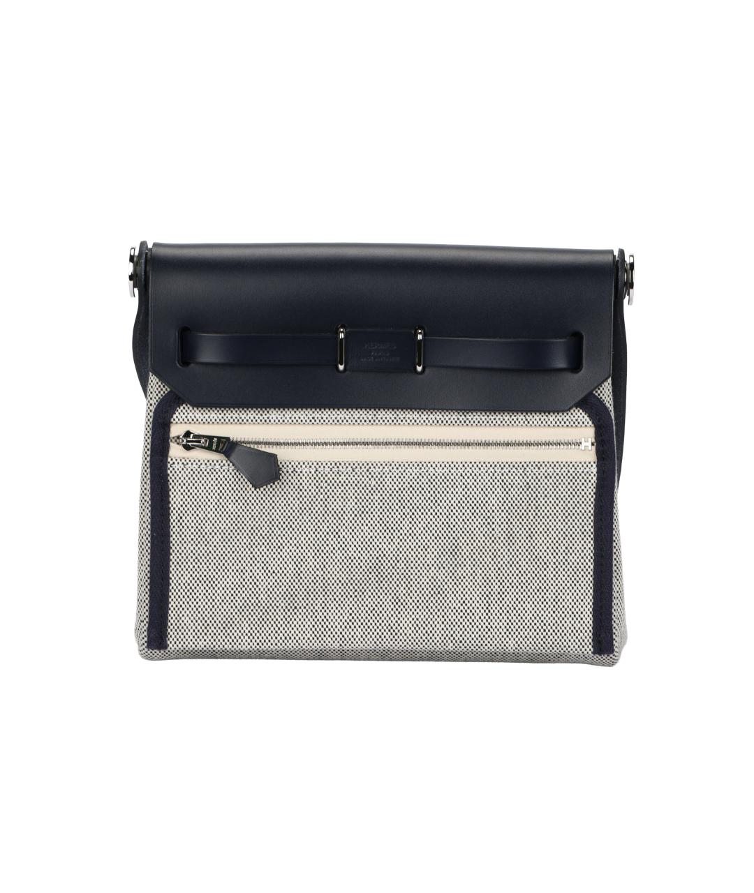 HERMES Серая сумка через плечо, фото 2