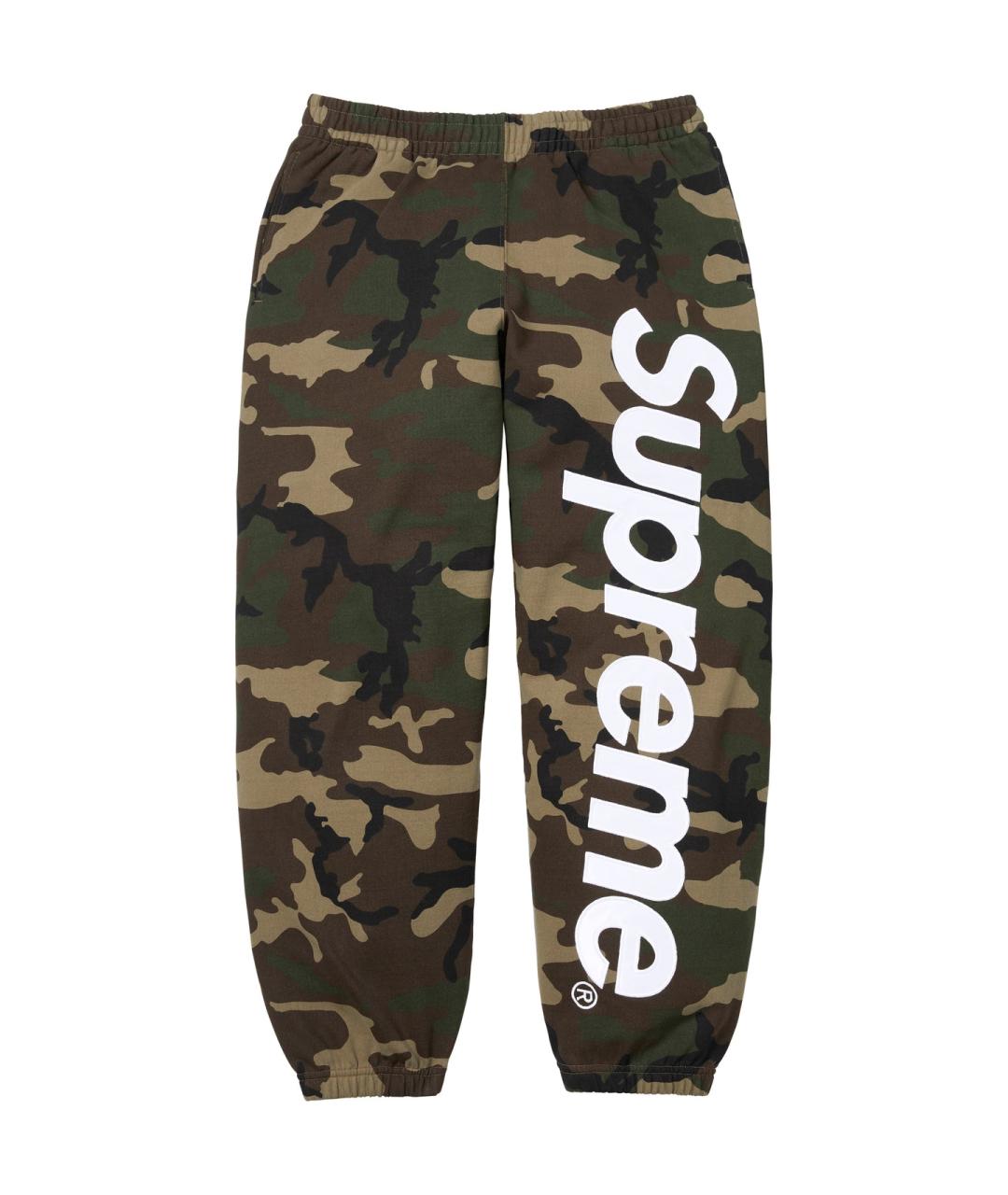 SUPREME Хаки спортивные брюки и шорты, фото 1