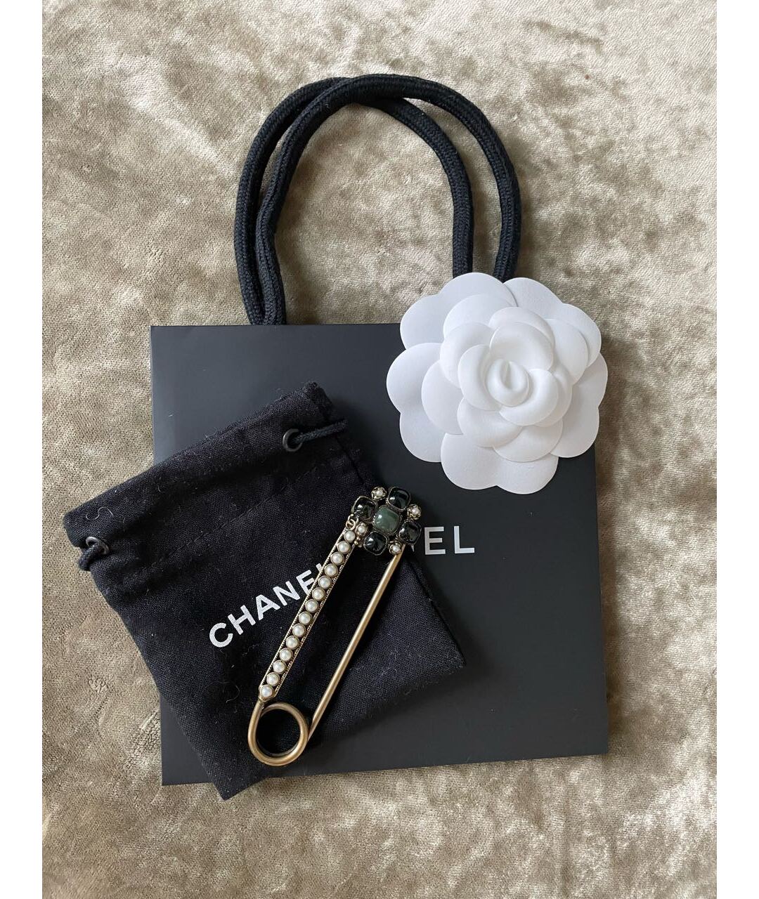 CHANEL Мульти металлическая булавка / брошь, фото 4