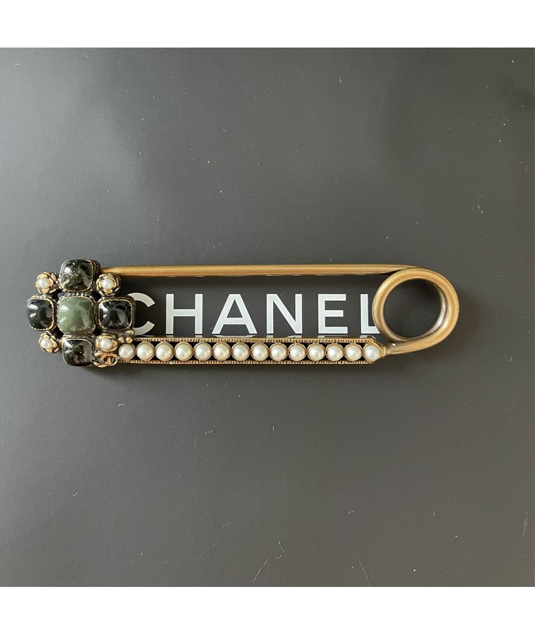 CHANEL Мульти металлическая булавка / брошь, фото 3