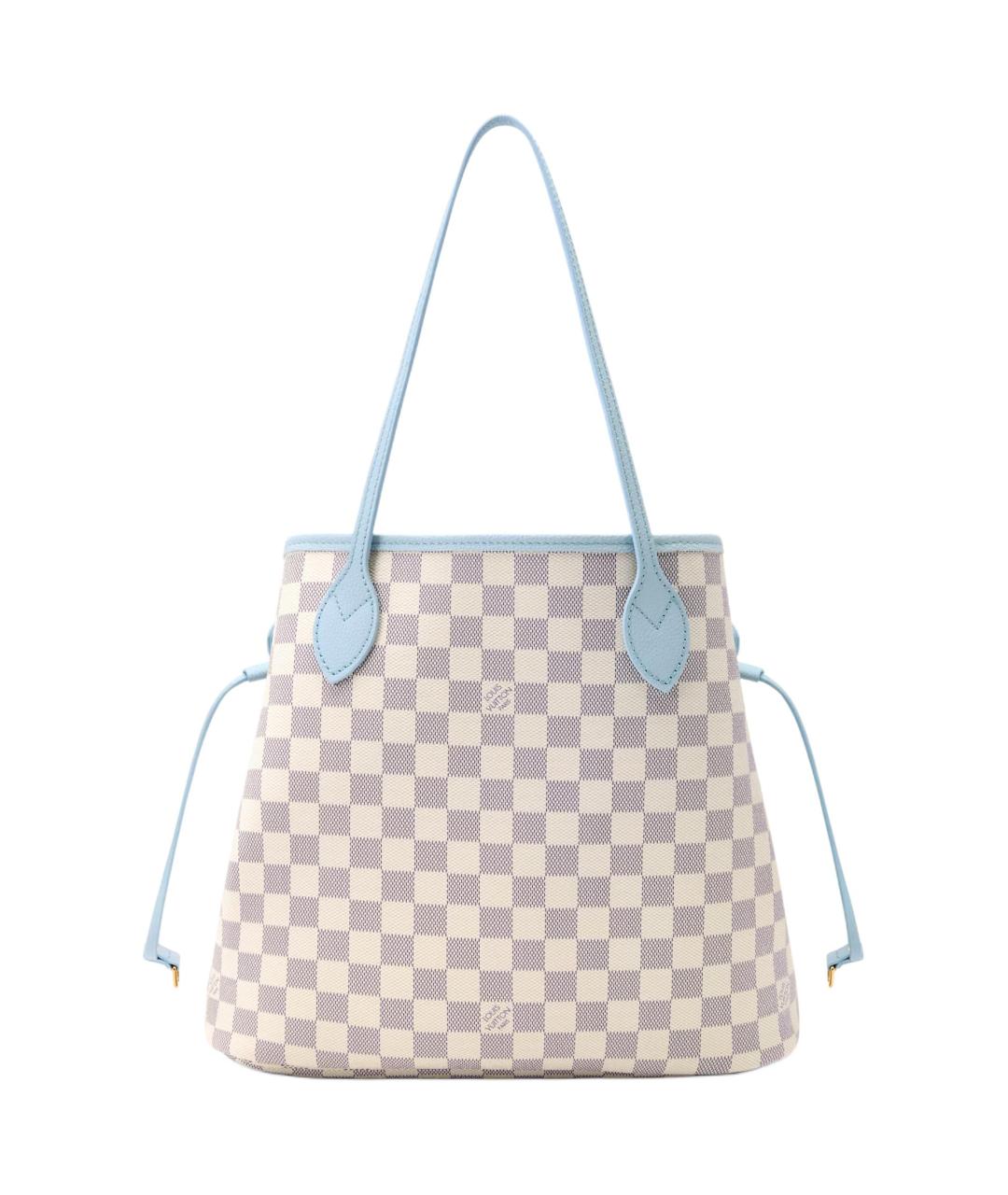 LOUIS VUITTON Голубая сумка через плечо, фото 5