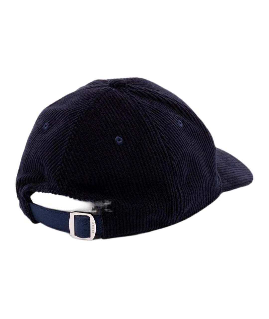 GUCCI Темно-синяя кепка/бейсболка, фото 2