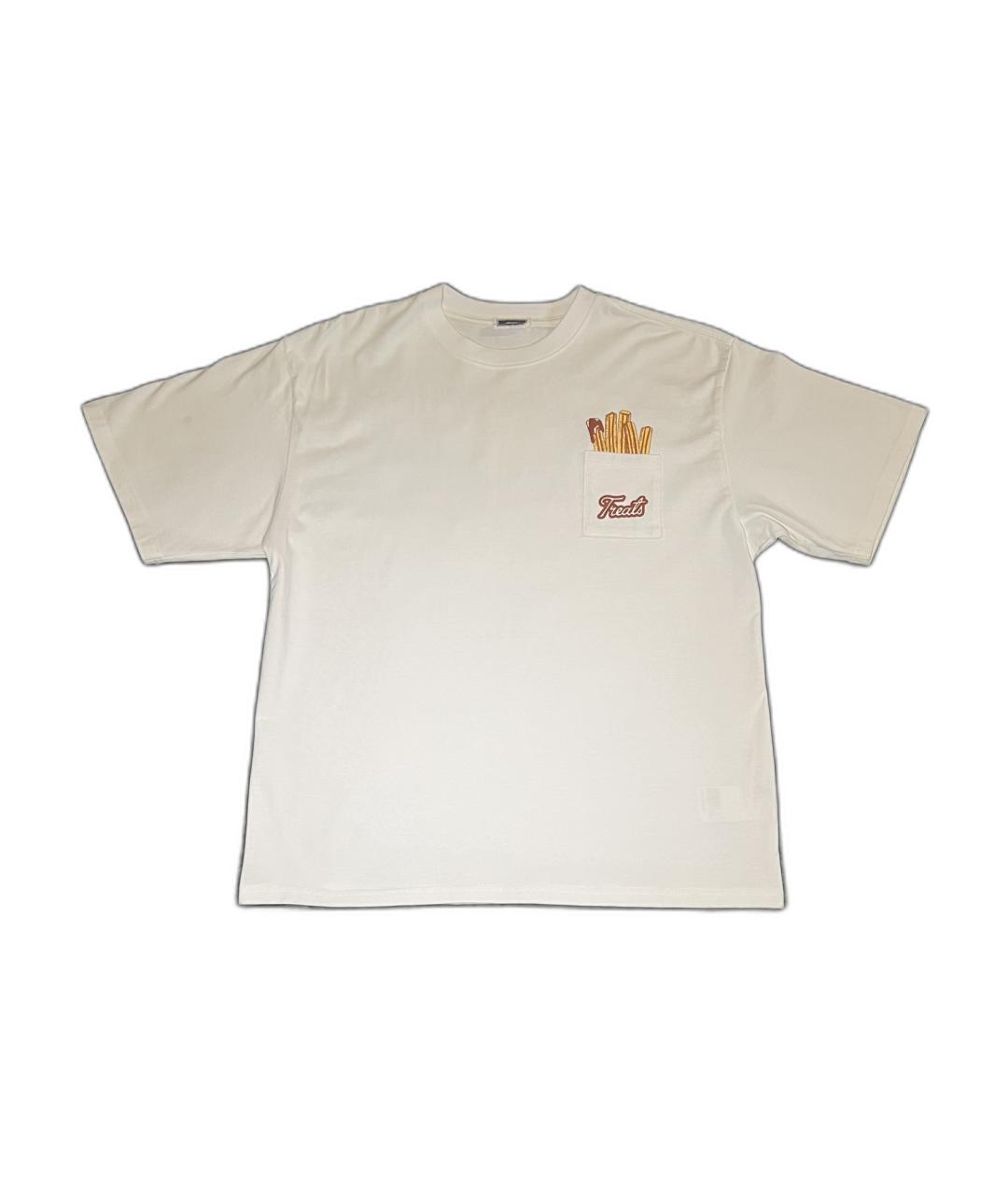 KITH Белая хлопковая футболка, фото 1