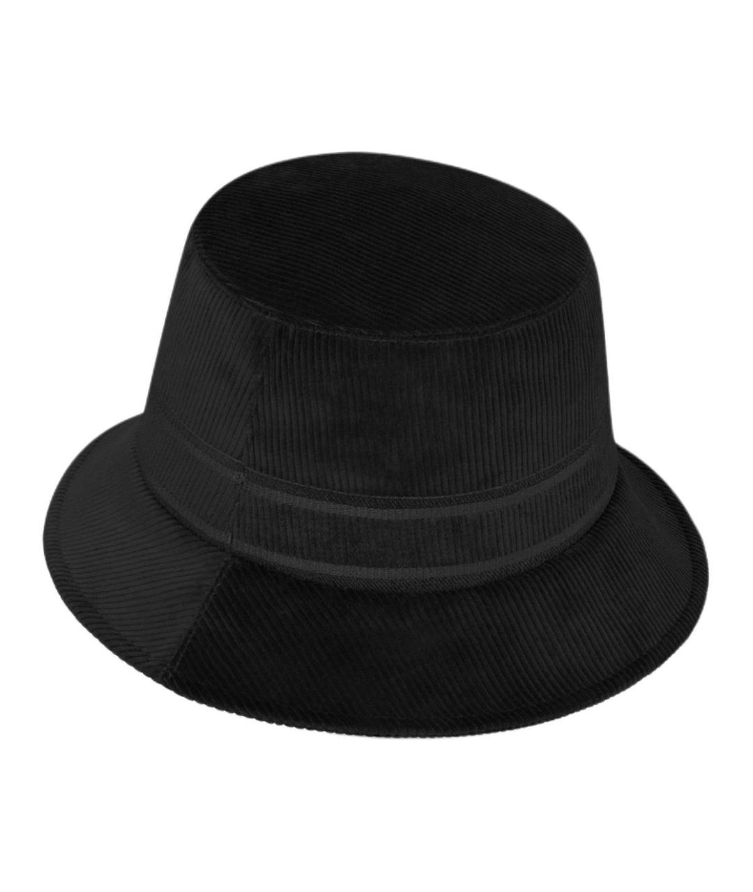 CHRISTIAN DIOR Черная хлопковая панама, фото 3