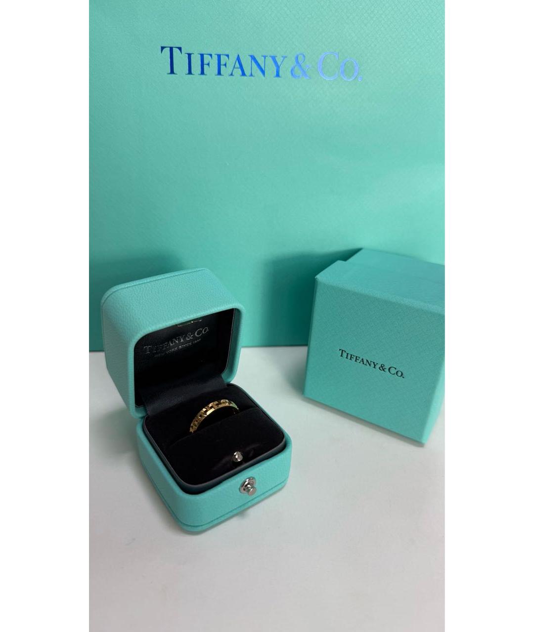 TIFFANY&CO Желтое кольцо из желтого золота, фото 2