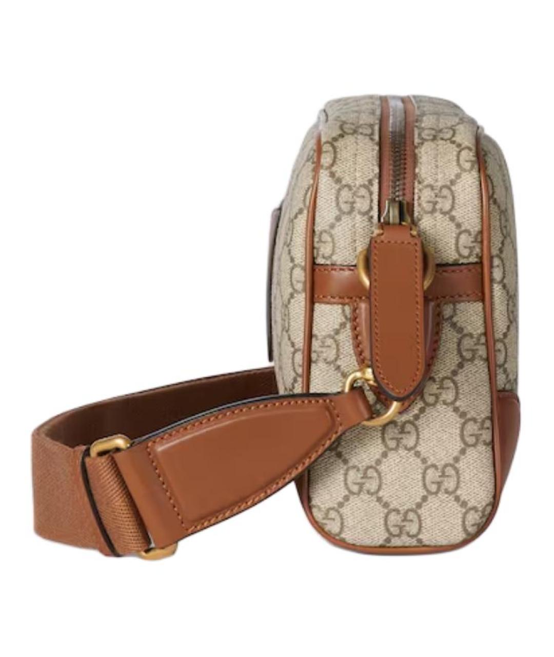 GUCCI Бежевая сумка на плечо, фото 4
