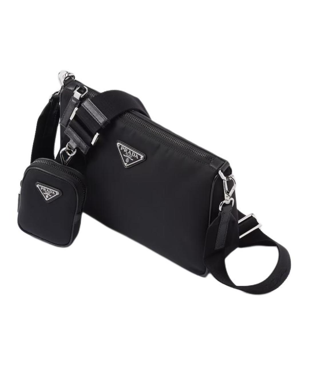 PRADA Черная сумка на плечо, фото 2