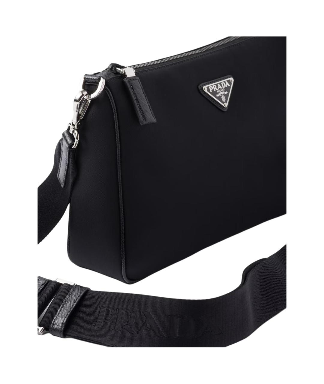 PRADA Черная сумка на плечо, фото 5