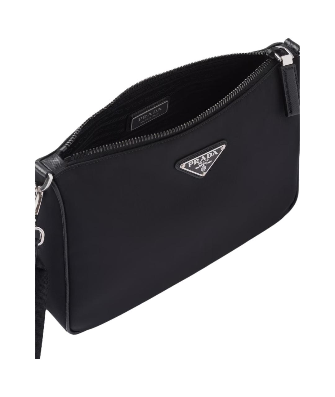 PRADA Черная сумка на плечо, фото 4