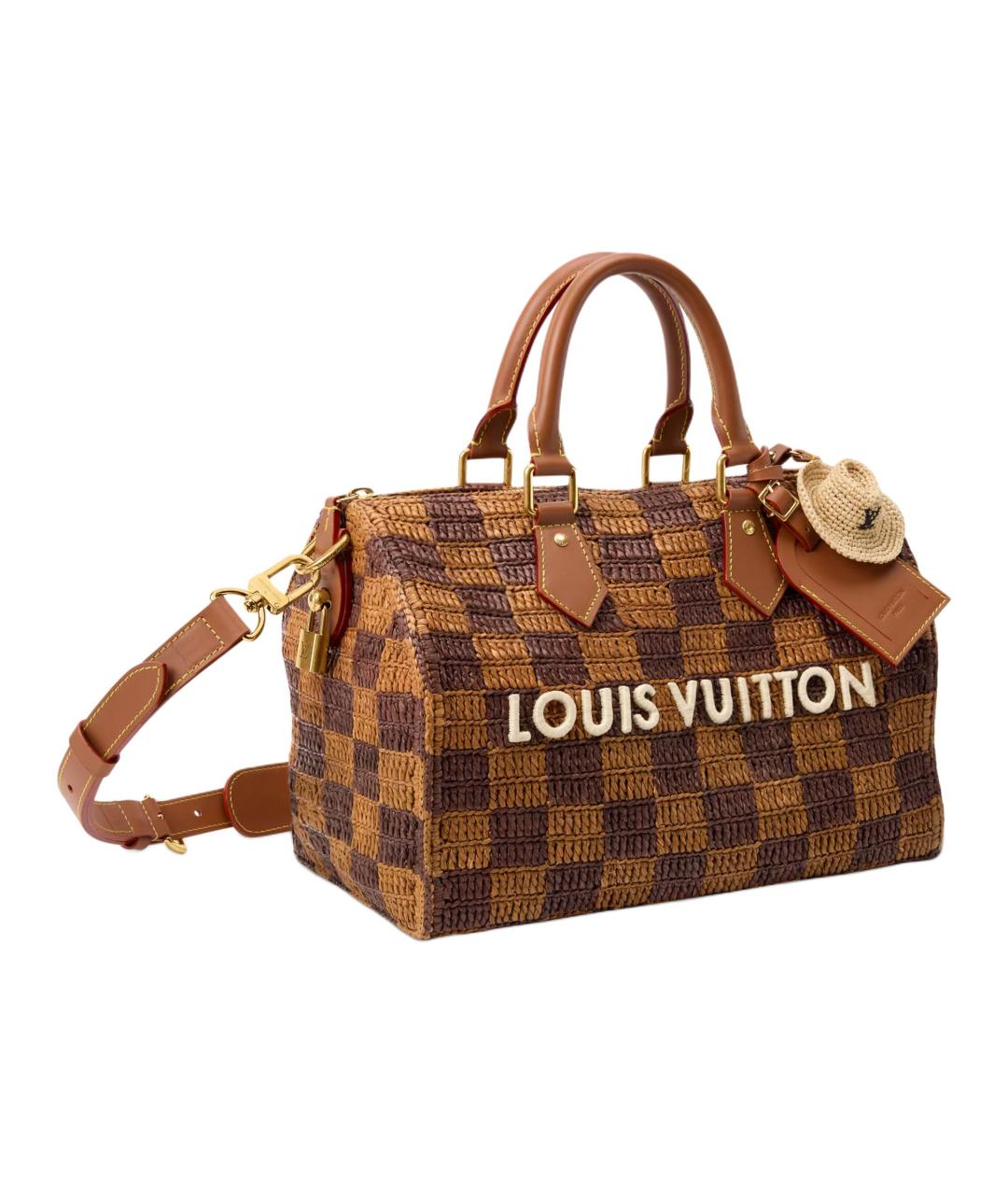 LOUIS VUITTON Коричневая сумка на плечо, фото 2
