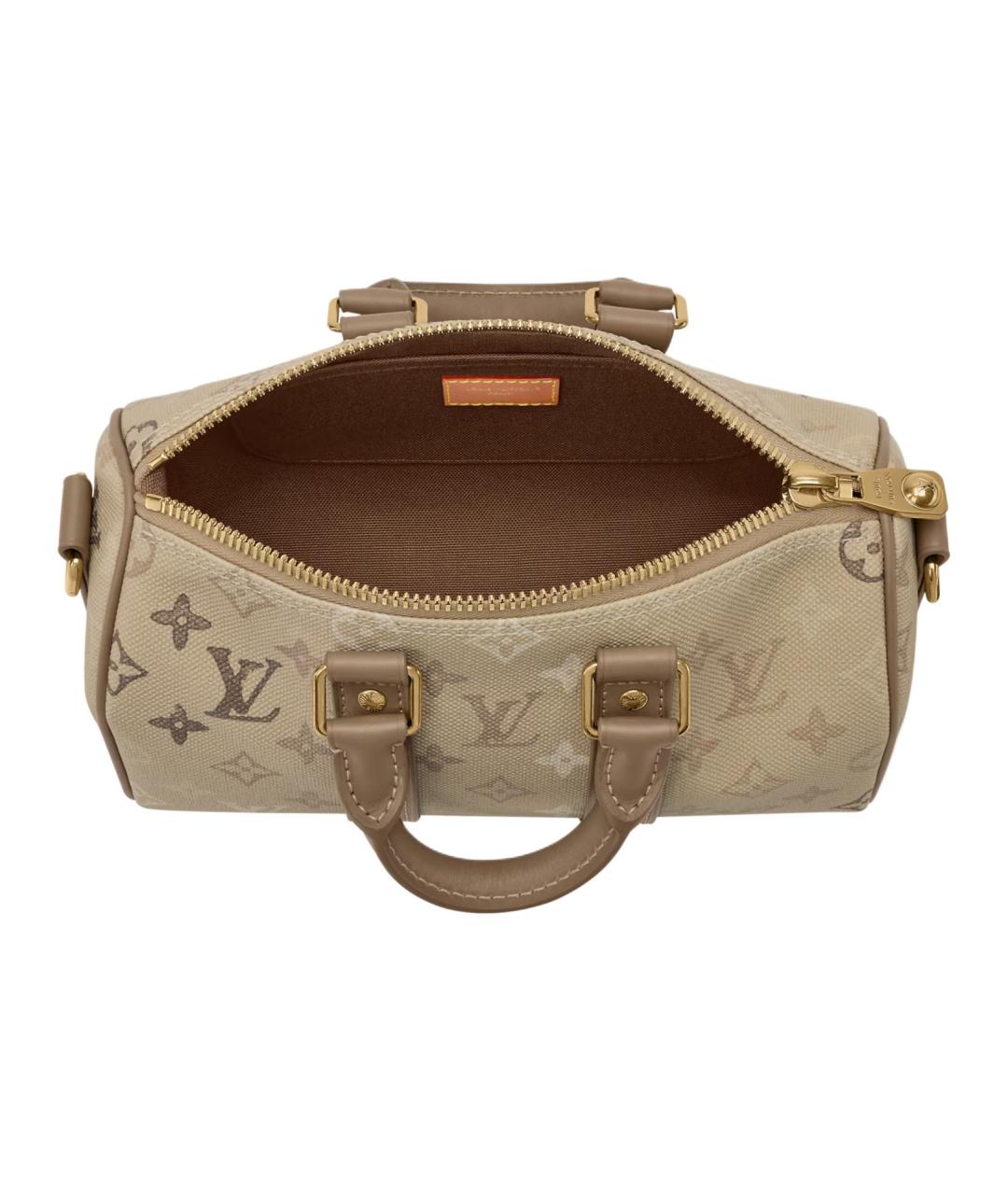 LOUIS VUITTON Бежевая сумка на плечо, фото 4