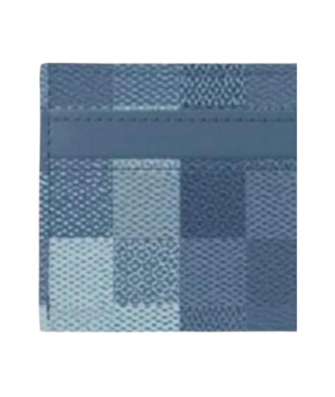 LOUIS VUITTON Синий кардхолдер, фото 2