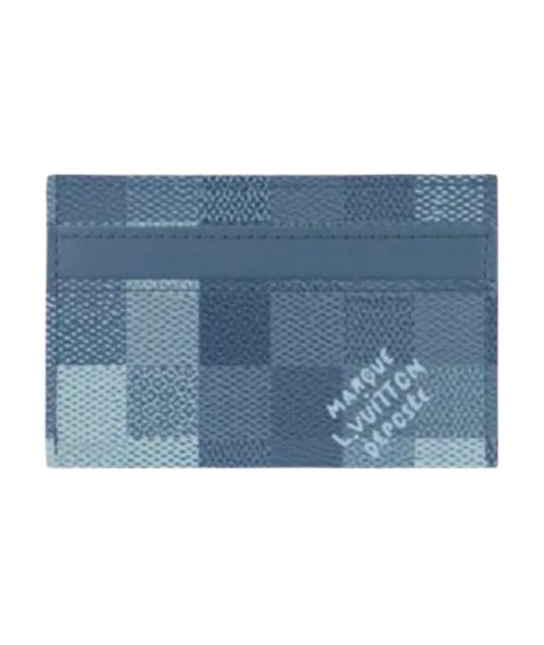 LOUIS VUITTON Синий кардхолдер, фото 1