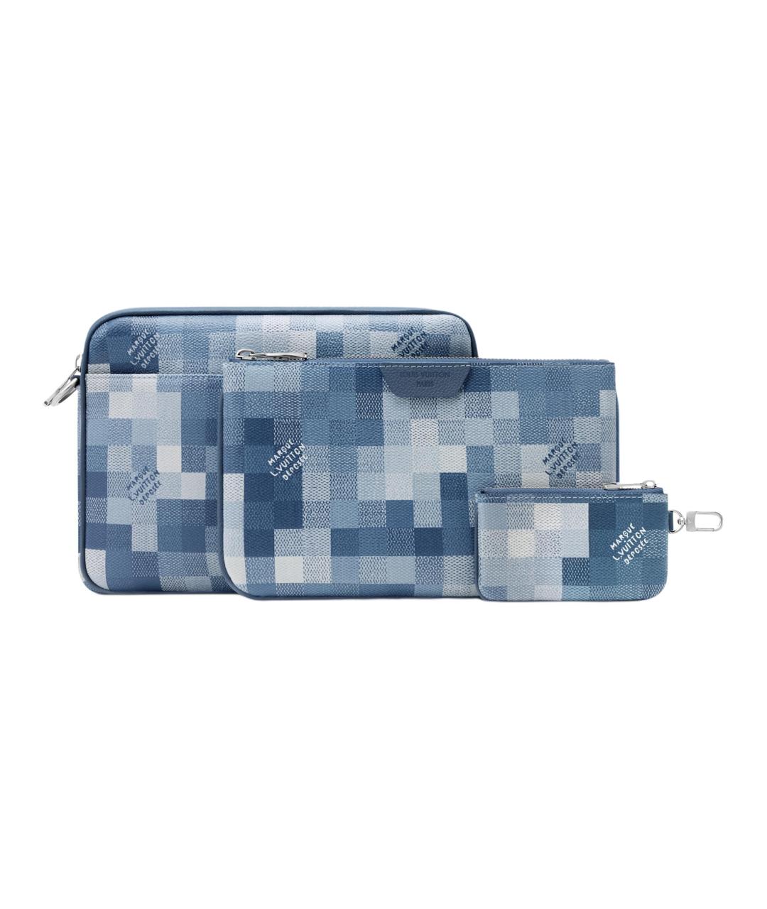 LOUIS VUITTON Синяя сумка на плечо, фото 3