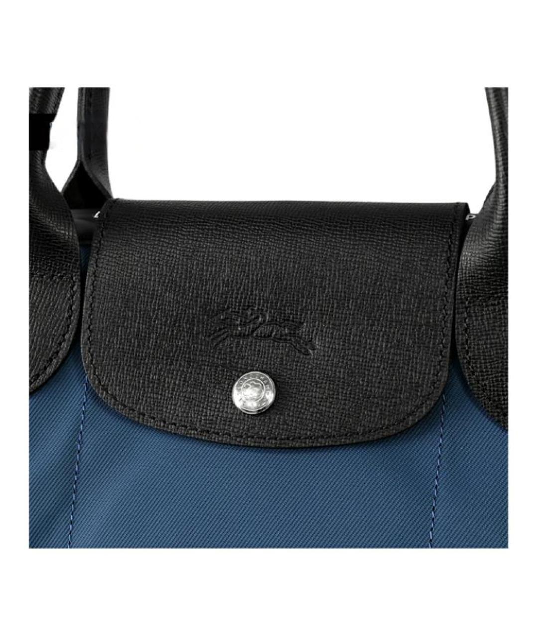 LONGCHAMP Синяя сумка тоут, фото 3