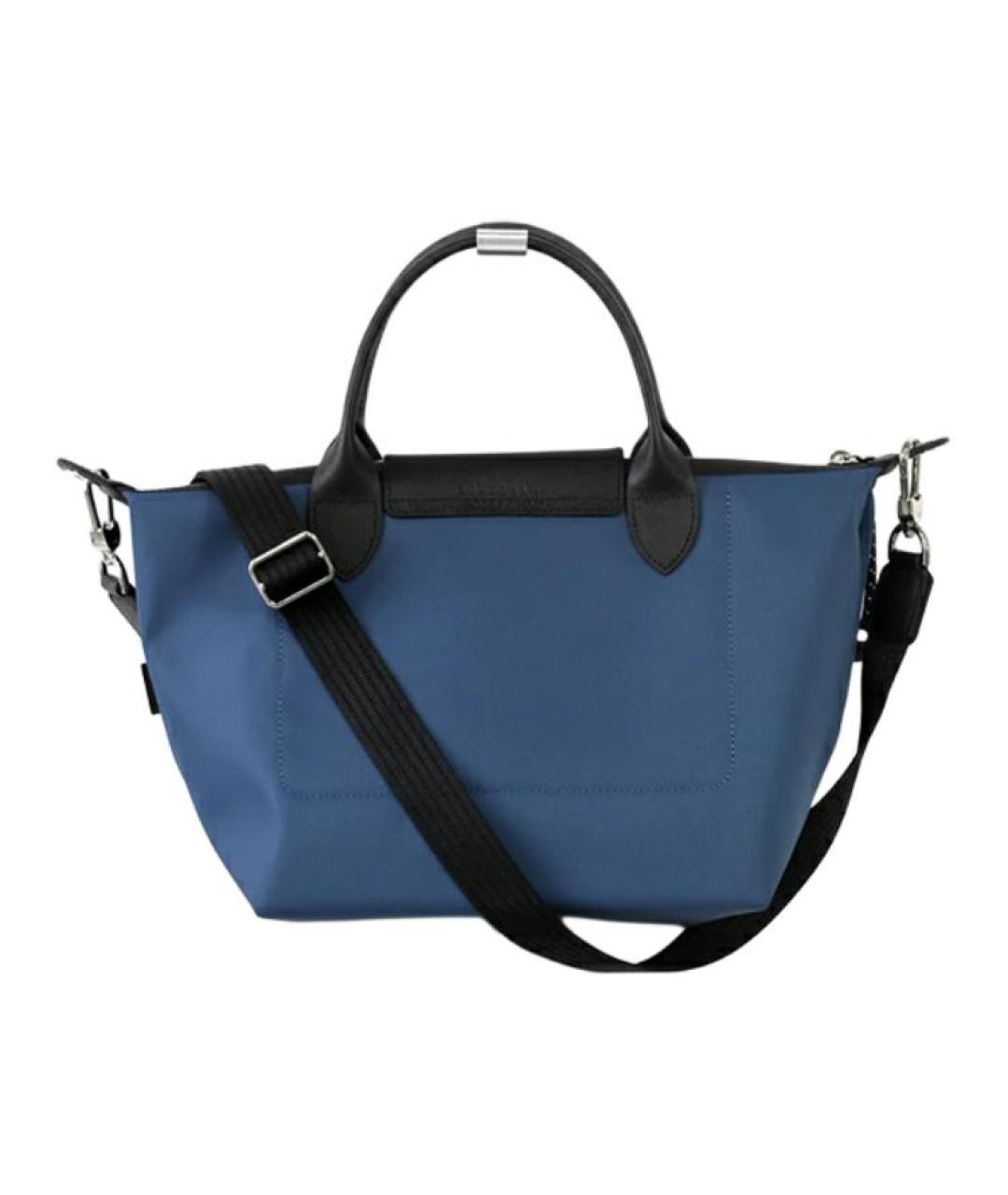 LONGCHAMP Синяя сумка тоут, фото 2