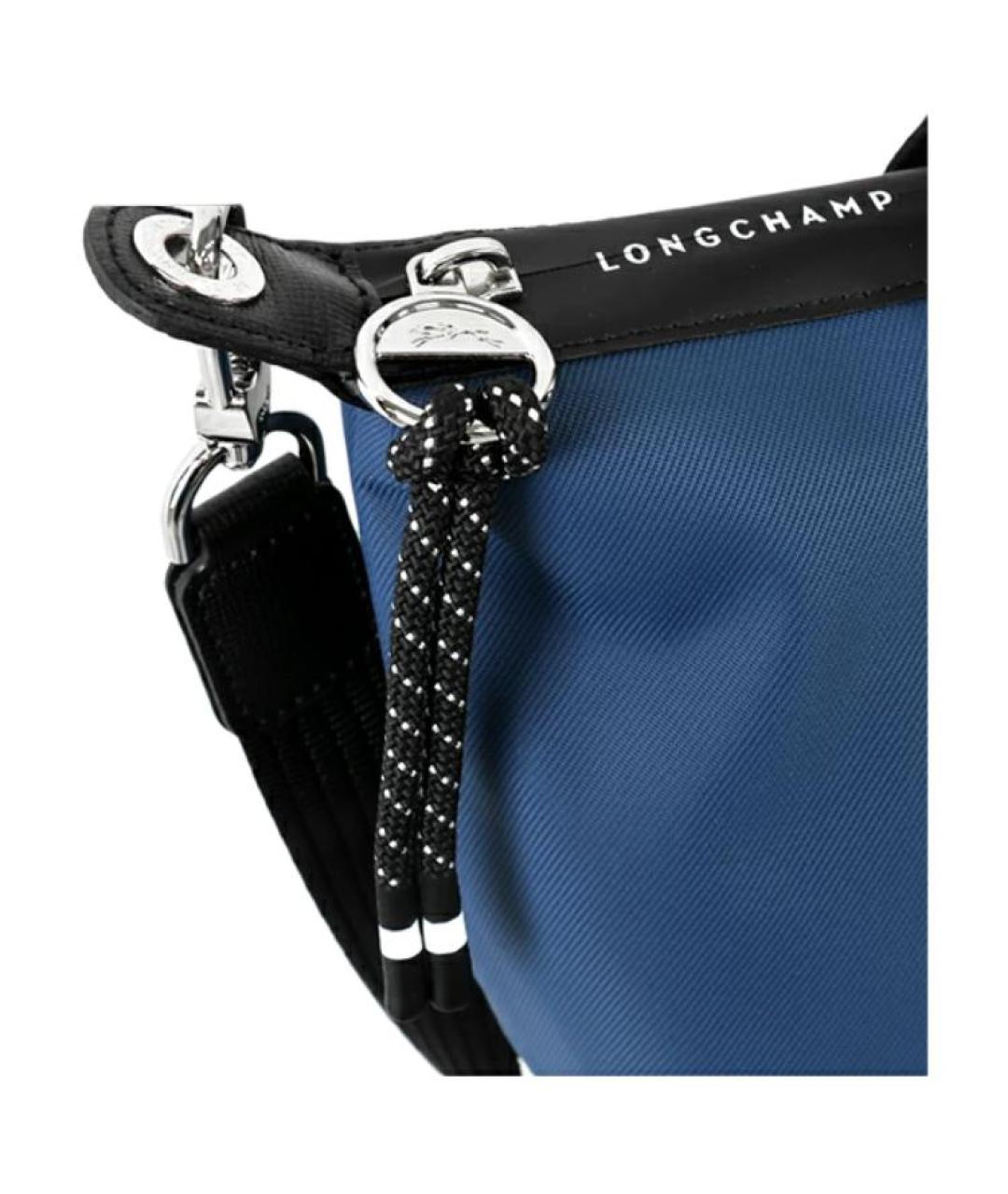 LONGCHAMP Синяя сумка тоут, фото 5