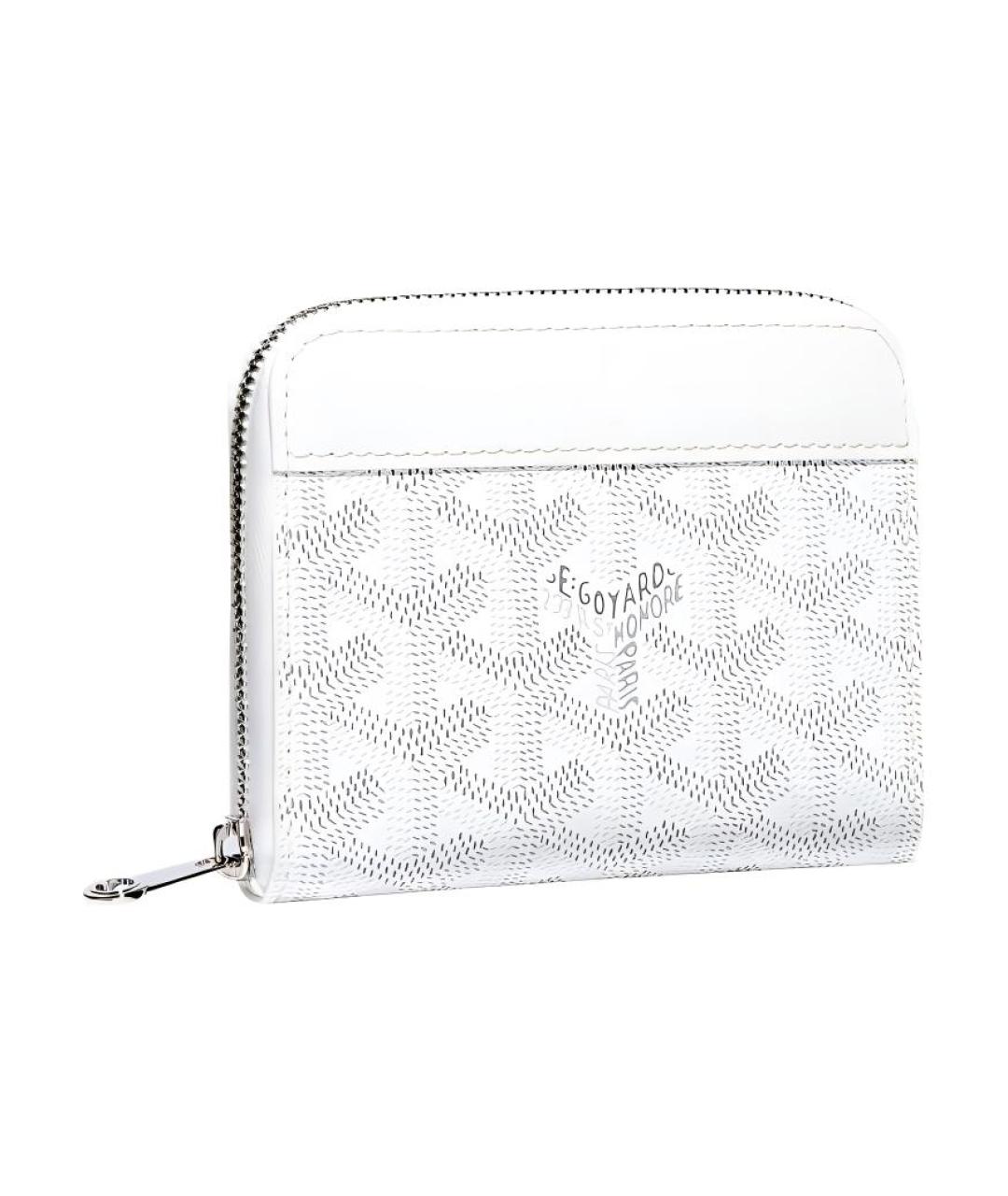 GOYARD Белый кошелек, фото 1