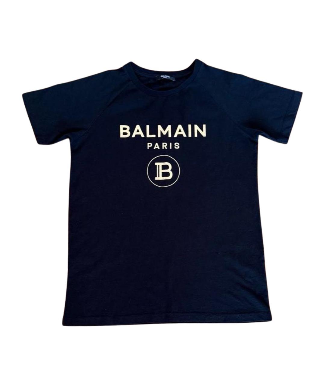 BALMAIN Черный хлопковый детская футболка / топ, фото 1