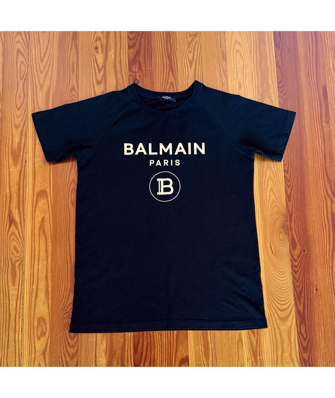 BALMAIN Черный хлопковый детская футболка / топ, фото 4