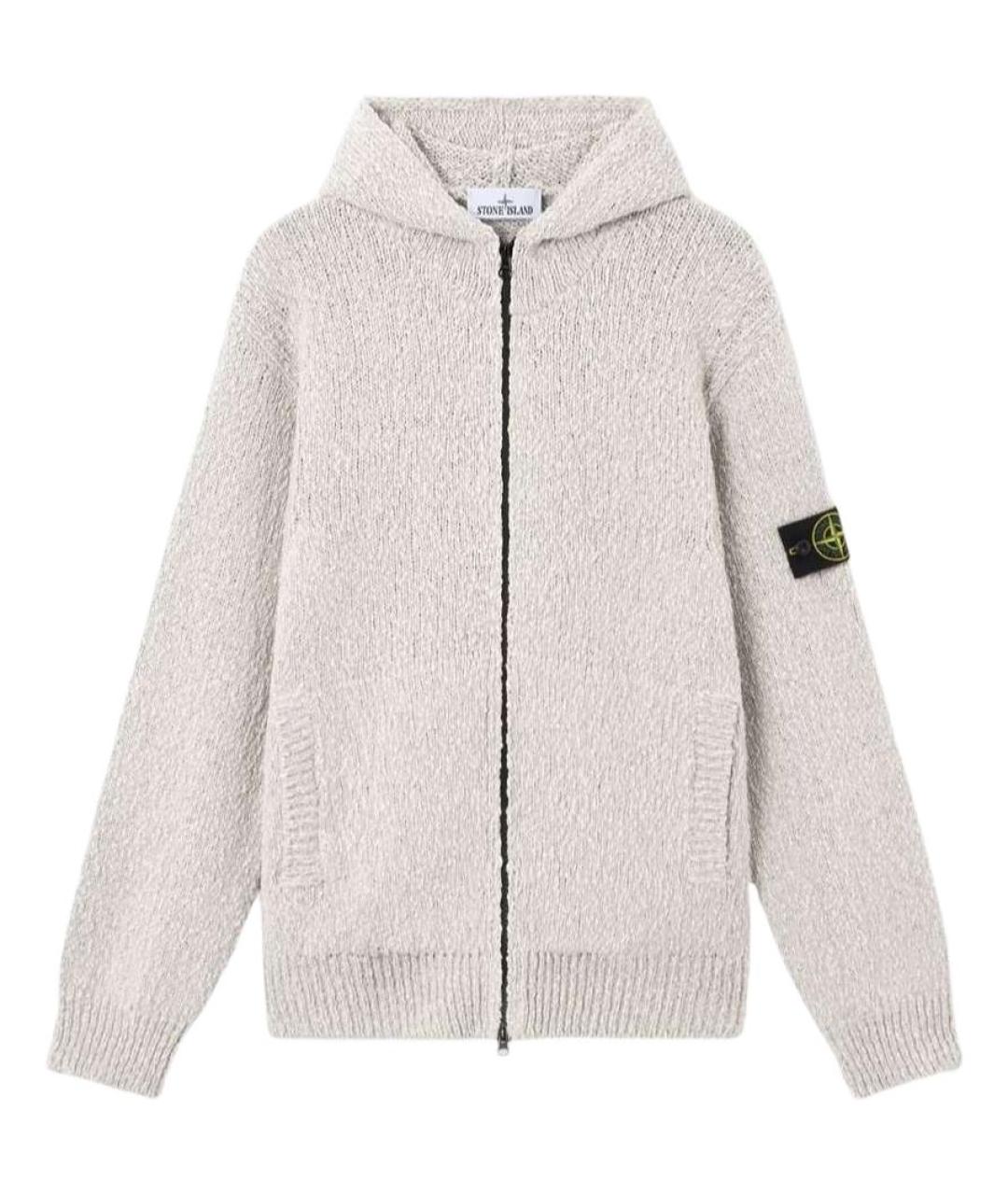 STONE ISLAND Серый джемпер / свитер, фото 1