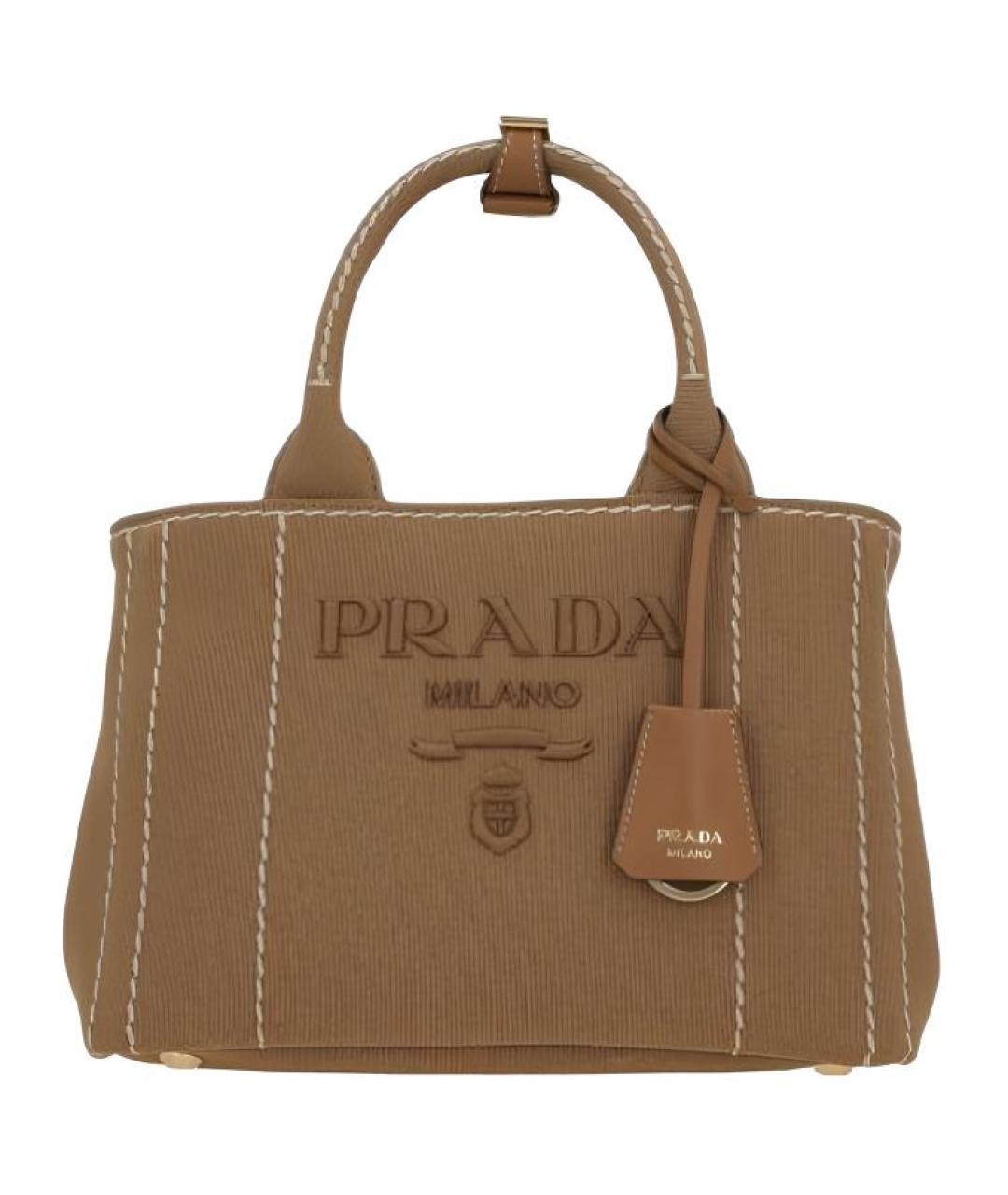 PRADA Коричневая сумка через плечо, фото 1