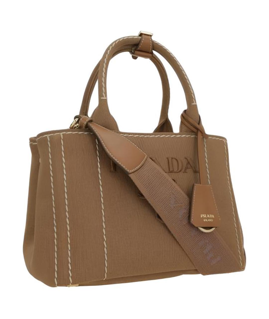 PRADA Коричневая сумка через плечо, фото 2