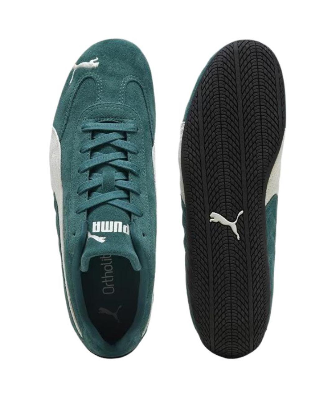 PUMA Зеленые кеды, фото 5