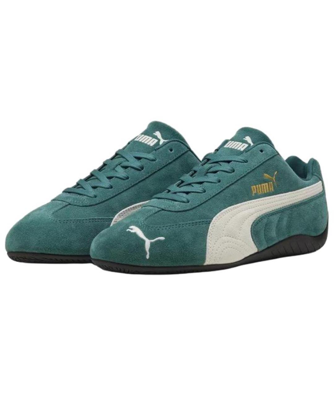 PUMA Зеленые кеды, фото 4