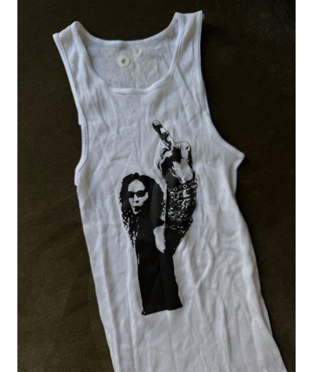 CHROME HEARTS Белая хлопковая майка, фото 2