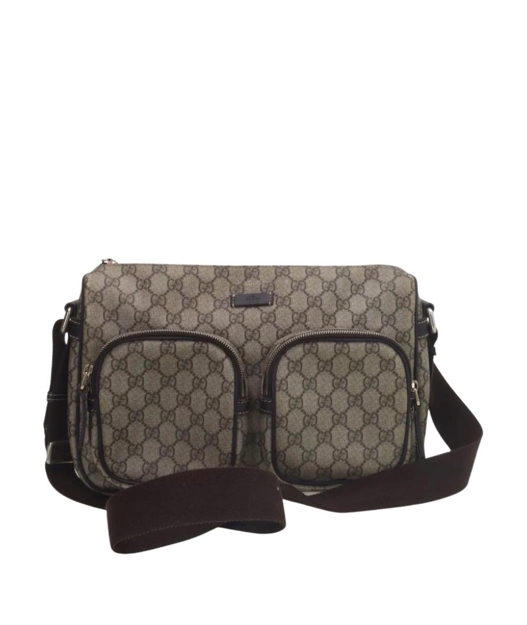 GUCCI Бежевая сумка на плечо, фото 1