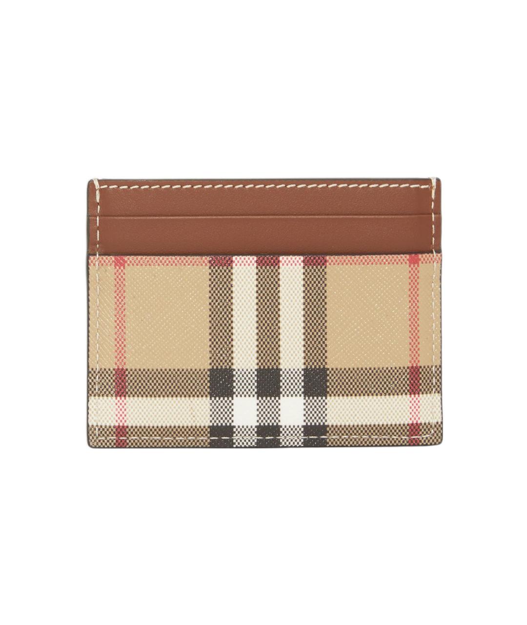 BURBERRY Кожаный кардхолдер, фото 3