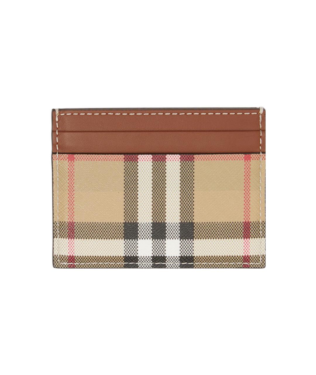 BURBERRY Кожаный кардхолдер, фото 1