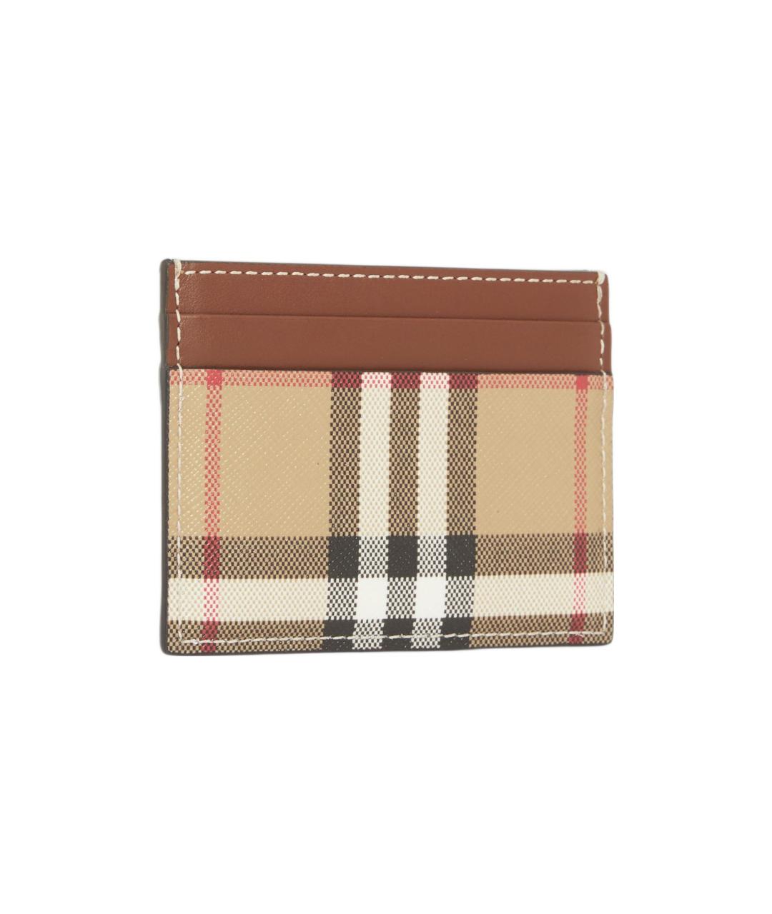 BURBERRY Кожаный кардхолдер, фото 2