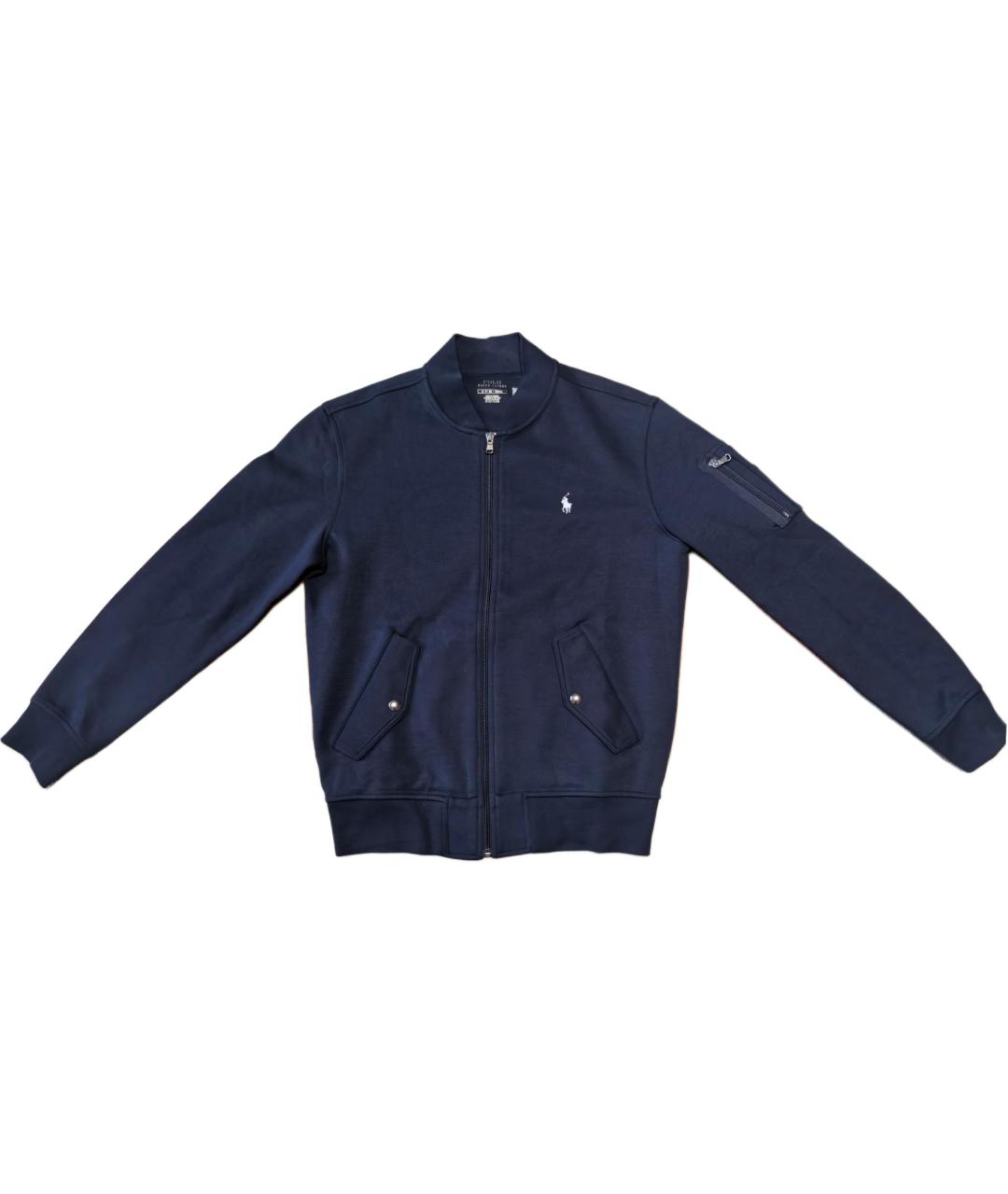 POLO RALPH LAUREN Темно-синяя хлопковая куртка, фото 1