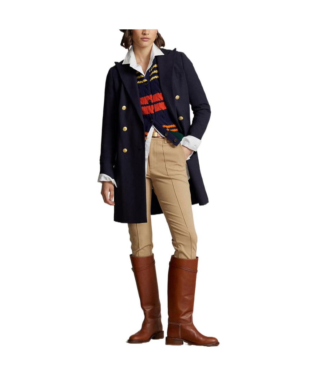 POLO RALPH LAUREN Темно-синий кардиган, фото 2
