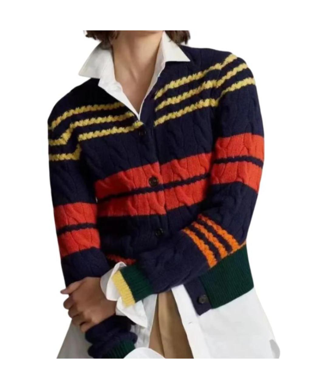 POLO RALPH LAUREN Темно-синий кардиган, фото 5