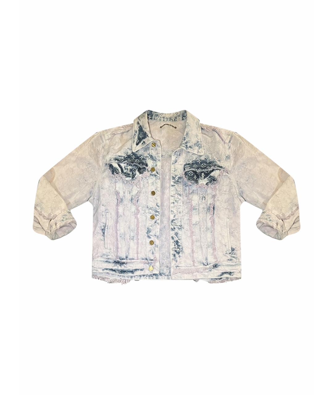 LOUIS VUITTON Голубая деним куртка, фото 1