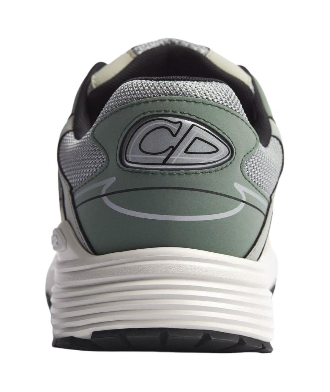 CHRISTIAN DIOR Серые низкие кроссовки / кеды, фото 5